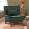 Křeslo Atelier del Sofa Wing Chair Santo Green