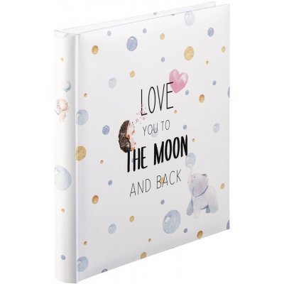 Hama baby album "To The Moon" (dětské fotoalbum 60 stran pro holčičky a kluky, dětská fotokniha na – Zboží Mobilmania
