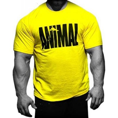 Universal Nutrition Universal triko Animal Iconic T-Shirt žluté od 499 Kč -  Heureka.cz