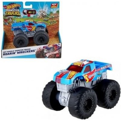 Mattel Hot Weels Monster Trucks svítící a rámusící vrak 1 Race Ace – Hledejceny.cz