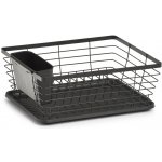 Zeller Present Odkapávač na nádobí, 37 × 30,5 cm, kov, plast, černý 14708 – Zboží Dáma