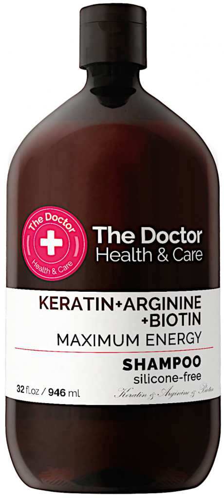 The Doctor Keratin + Arginine + Biotin Maximum Energy Shampoo 946 ml