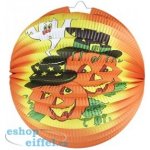 Lampion koule Halloween oranžový 25 cm – Zboží Dáma Lampion koule Halloween oranžový 25 cm – Zboží Dáma