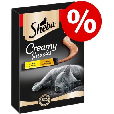 Sheba Creamy Snacks Kuřecí 4 x 12 g