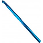 Pro Háčkování Háček kovový 7 mm světle modrý – Zboží Dáma