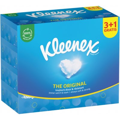 Kleenex The Original papírové kapesníky 3-vrstvé 72 ks – Zboží Dáma