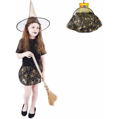 Sukně tutu čarodějnice set s kloboukem