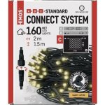 EMOS Standard LED spojovací vánoční řetěz síť 1 5x2 m venkovní teplá bílá – Hledejceny.cz