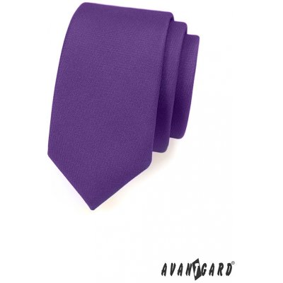 Avantgard kravata Lux Slim Fialová 571 9839 – Zboží Mobilmania