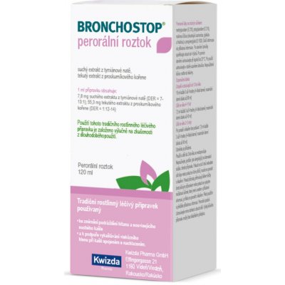 BRONCHOSTOP POR SOL 1X120ML – Hledejceny.cz