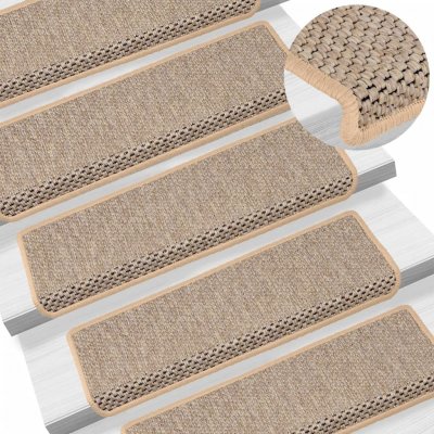 zahrada-XL Samolepicí sisal 15ks 65x21x4cm světle béžové – HobbyKompas.cz
