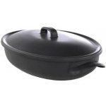 BELIS Smaltovaný oválný pekáč s poklicí nízký 32 x 24 x 7 cm 5 l BSE 97232-67B00005 – Hledejceny.cz
