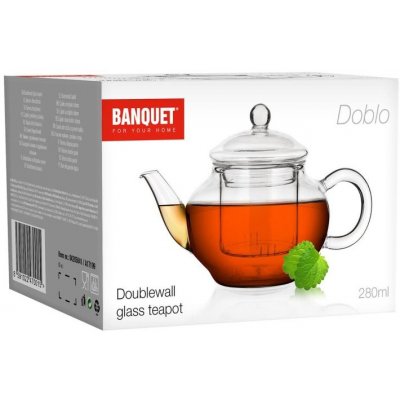 Banquet dvoustěnná DOBLO 280ml – Zboží Dáma