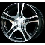 Platin P53 6x15 4x100 ET45 black polished – Hledejceny.cz