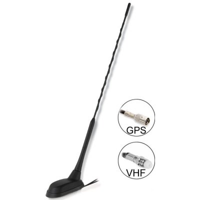 VHF+GPS stresni antena 60° | Zboží Auto