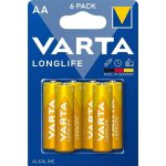 Varta LongLife Extra AA 6ks 4106 VA0009 – Zboží Živě