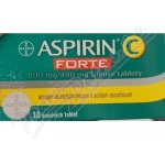 ASPIRIN C FORTE POR 800MG/480MG TBL EFF 10 – Zboží Mobilmania