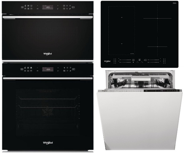Set Whirlpool W Collection W7 OS4 4S1 P BL + W7 MD440 NB + SMO 658C/BT/IXL + WIP 4O33N PLE S