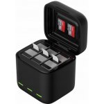 Telesin Tříkanálová nabíječka baterií pro GoPro Hero 13 Black S0-BCG-10-TGP – Zboží Živě