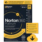 Norton 360 PLATINUM 100GB 1 uživatel 20 lic. 1 rok (21428036) – Hledejceny.cz