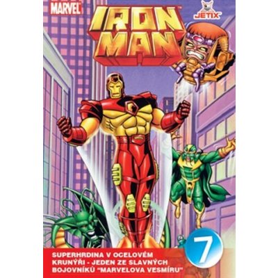 Iron Man 07 papírový obal DVD – Zboží Mobilmania