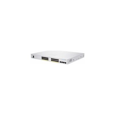 Cisco switch CBS250-24FP-4X (24xGbE,4xSFP+,24xPoE+,370W) - REFRESH – Sleviste.cz