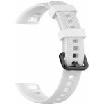 BStrap Silicone Line řemínek na Honor Band 4, white SHO001C10 – Zbozi.Blesk.cz