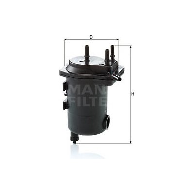 palivovy filtr MANN-FILTER WK 939/10 x MF WK939/10X – Hledejceny.cz