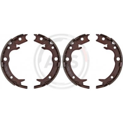 9180 A.B.S. Sada brzdových čelistí, parkovací brzda | Zboží Auto