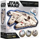 Falcon TREFL Wood Craft Origin Star Wars Millennium 160 dílků