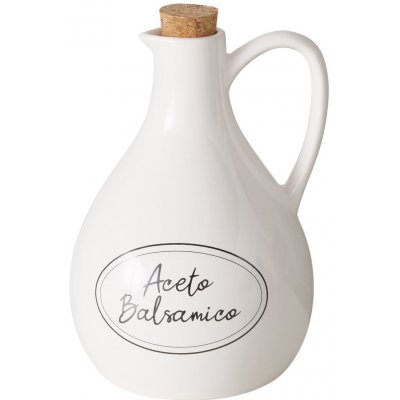 Boltze Džbán CUCINA s korkem na olivový olej nebo ocet bílý 20 cm – Sleviste.cz
