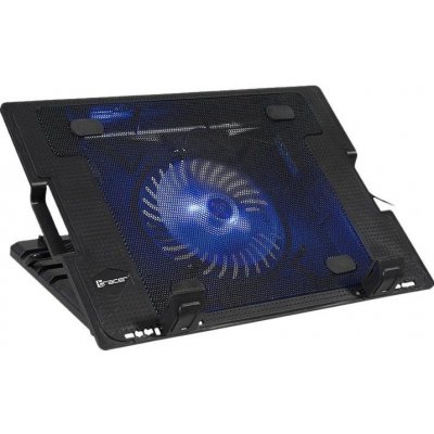 Tracer ICESTORM 17 černá / chladící podložka pro 17 notebook / 2xUSB 2.0 / 1x 125 mm ventilátor / nastavitelný úhel (TRASTA46338) (PC) – Zboží Mobilmania