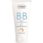 Ziaja BB krém pro mastnou, smíšenou pleť tón přirozený SPF15 50 ml – Zboží Dáma