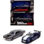 Jada Autíčka Ford Mustang a Plymouth Road Runner Fast & Furious Twin Pack kovová délka 12 cm 1:32 – Hledejceny.cz