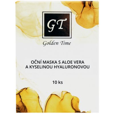 Etani Golden Time Oční maska s Aloe vera a Kyselinou hyaluronovou 10 x 5 ml – Zboží Mobilmania