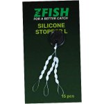 Zfish Extra Carp zarážky silicone stopper Čirá L 15ks – Zboží Dáma