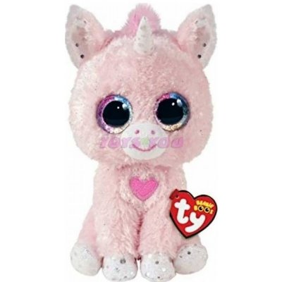 TY Beanie Boos SNOOKIE růžový jednorožec 15 cm – Zboží Mobilmania