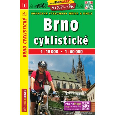 cyklomapa Brno cyklistické 1:18 t.-1:40 t. – Zbozi.Blesk.cz
