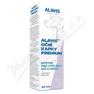 Alavis Oční kapky Premium pro výplach očí 60 ml – Zboží Dáma