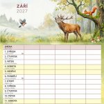 NOTIQUE Rodinný plánovací Animalium 30 × 30 cm 2027 – Sleviste.cz