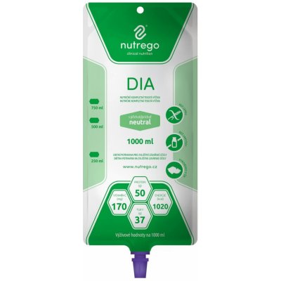 NUTREGO DIA S PŘÍCHUTÍ NEUTRAL POR SOL 6X1000ML – Hledejceny.cz