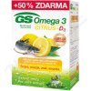 Doplněk stravy na imunitu GS Omega 3 Citrus 90 kapslí