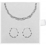 Franco Bene Stříbrný set s detailem zkroucení 3876 – Zboží Dáma