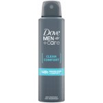 Dove Men+ Care Clean Comfort deospray 150 ml – Zboží Dáma
