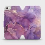 Mobiwear - Apple iPhone 5S / 5 / SE - VP20S Fialový mramor – Sleviste.cz