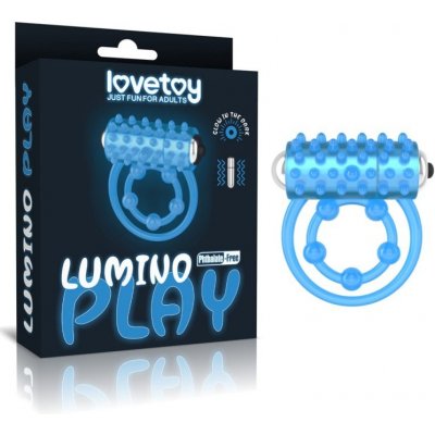LoveToy Lumino Play Vibrating Penis Ring – Zboží Mobilmania