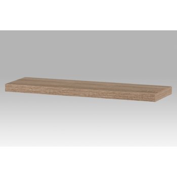 Autronic Polička nástěnná 80 cm, MDF, 3D dekor dub sonoma P-005 SON1