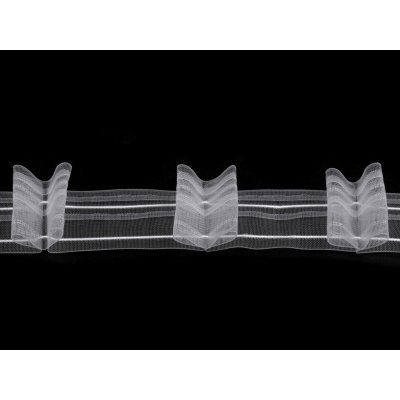 Prima-obchod Záclonovka 2 skladová šíře 50 mm, barva transparent – Hledejceny.cz