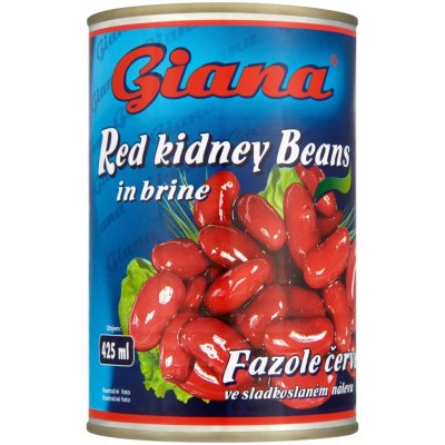 Giana Fazole červené ve sladkoslaném nálevu 400g – Zboží Dáma