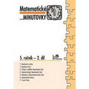 Matematické minutovky pro 5. ročník/ 2. díl - 5. ročník - Hana Mikulenková, Josef Molnár